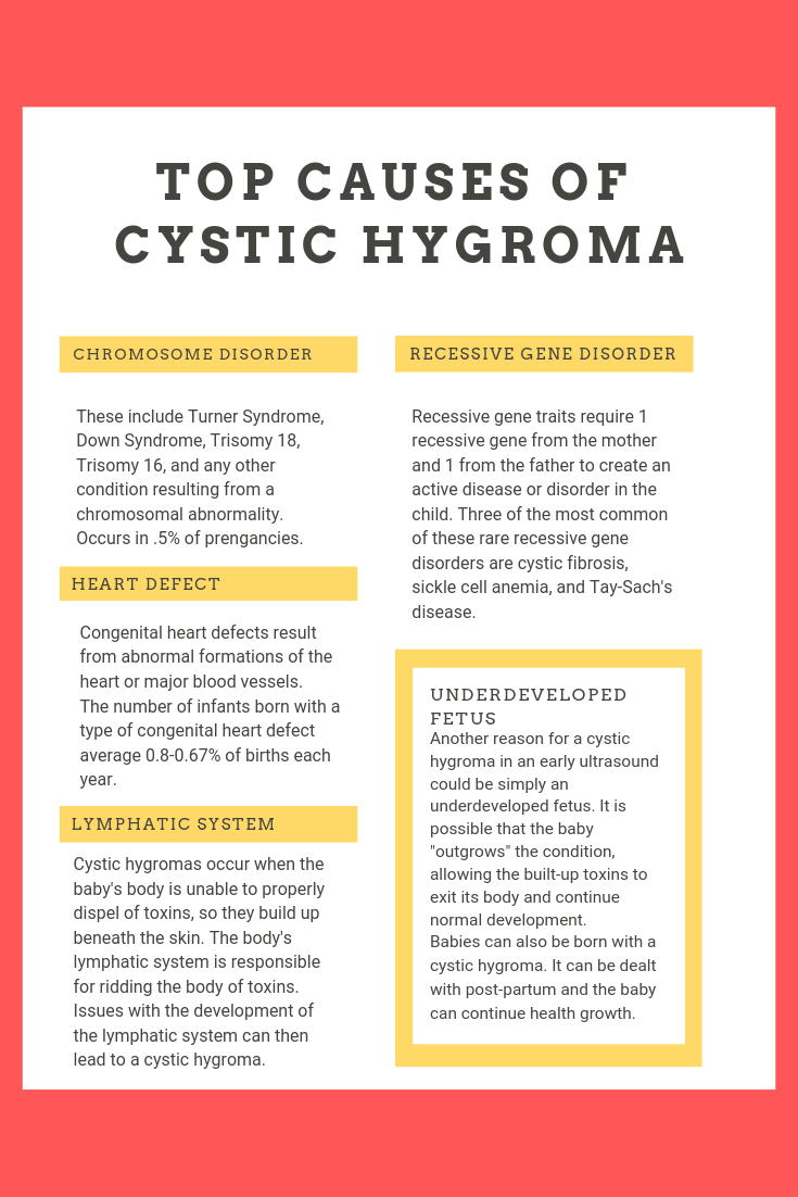 Our pregnancy story and cystic hygroma diagnosis at 12 weeks gestation. Here are the top causes of cystic hygromas in early pregnancy.