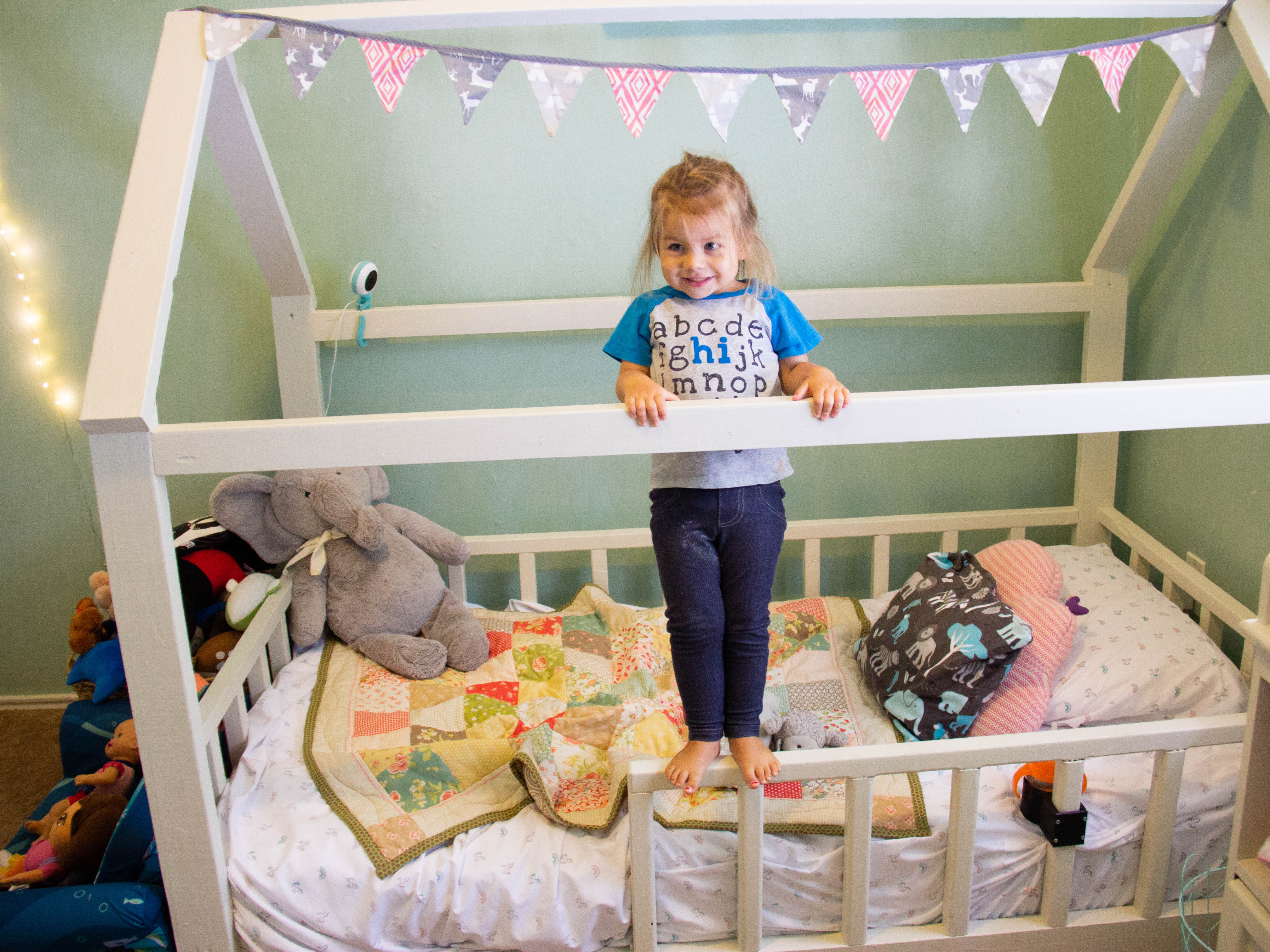 Baby and Toddler Shared Bedroom Reveal: DIY Room Remodel