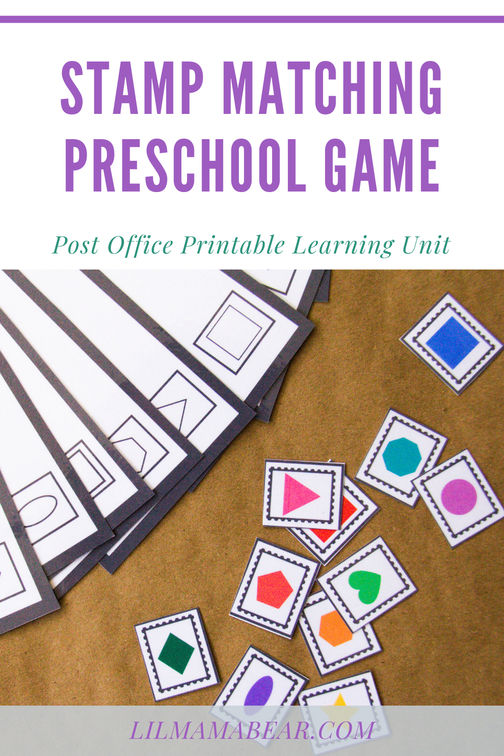 Have fun learning about the post office with this printable preschool project based learning unit!