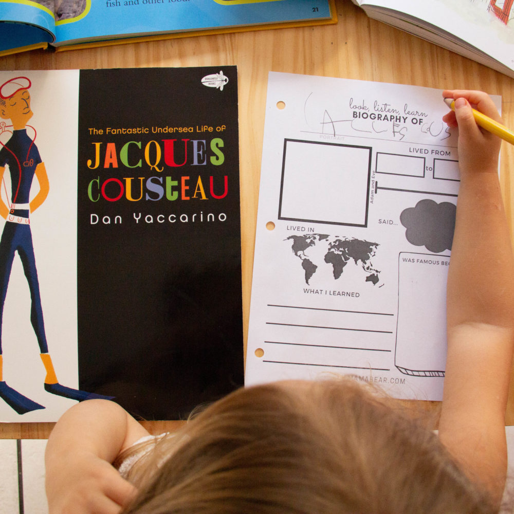 Biography Activity Printable Biography Worksheet: Preschool Social Studies Activity – Lil ...