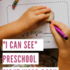 Fun, easy-to-read text, these sight word books are great for introducing new sight words or practicing known sight words. Use for center activities, small groups, RTI, interventions, or as a whole group activity. Simply print-and-go! You only need crayons, a pencil, a stapler, scissors, and imagination to complete these preschool sight word books!