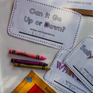 Complete this sight word flip book with opposites "up" and "down"! Students will love illustrating each page as these high frequency words become more familiar.