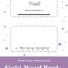 Engage young emerging readers with these fill-in-the-bank printable sight word readers! Students will love drawing their own pictures and reading their own words. Each book builds upon itself, adding more words to preschoolers' and kindergarteners' vocabularies. Use in homeschool, whole group classroom activities, stations, reading intervention, and assessment!