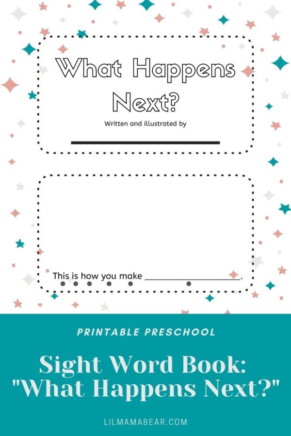 Students will love learning sight words "first" and "next" by creating this 3-step procedural flip book, illustrating each page themselves.