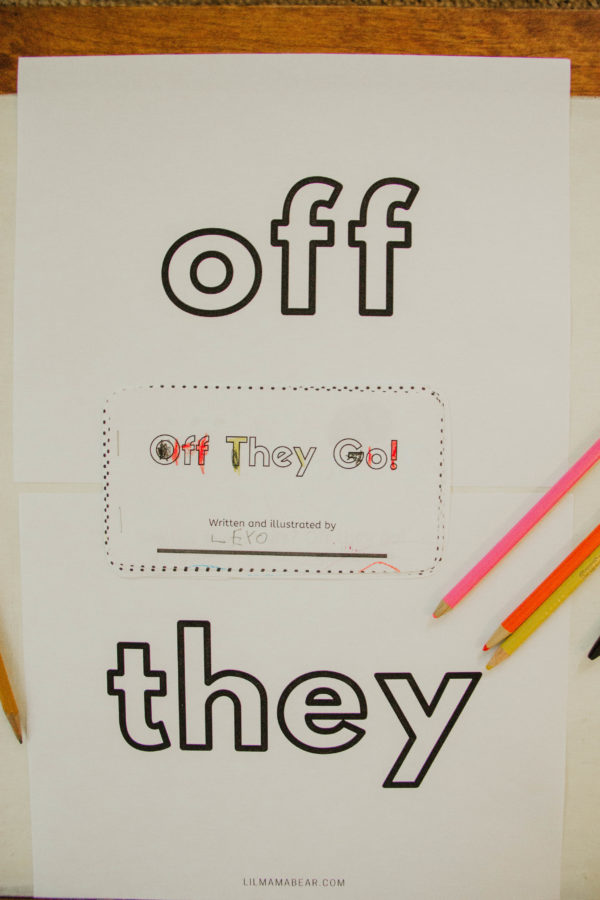 Teach sight words "went" and "take" with this printable flip book "At the Store"! Students will enjoy inserting their own words and using their own illustrations to make a more personalized emergent reader.