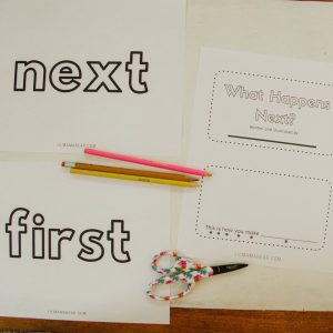 Sight Word Books: "What Happens Next?" Book V | Beginner Sight Words for Preschool and Kindergarten
