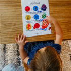 Young students can learn the colors of the rainbow with this 27-page printable. Learn the colors of the rainbow while practicing fine motor skills, shape recognition, and basic literacy skills.