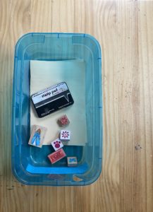 Create activity boxes for preschoolers using sensory materials, loose pieces, and natural items collected!